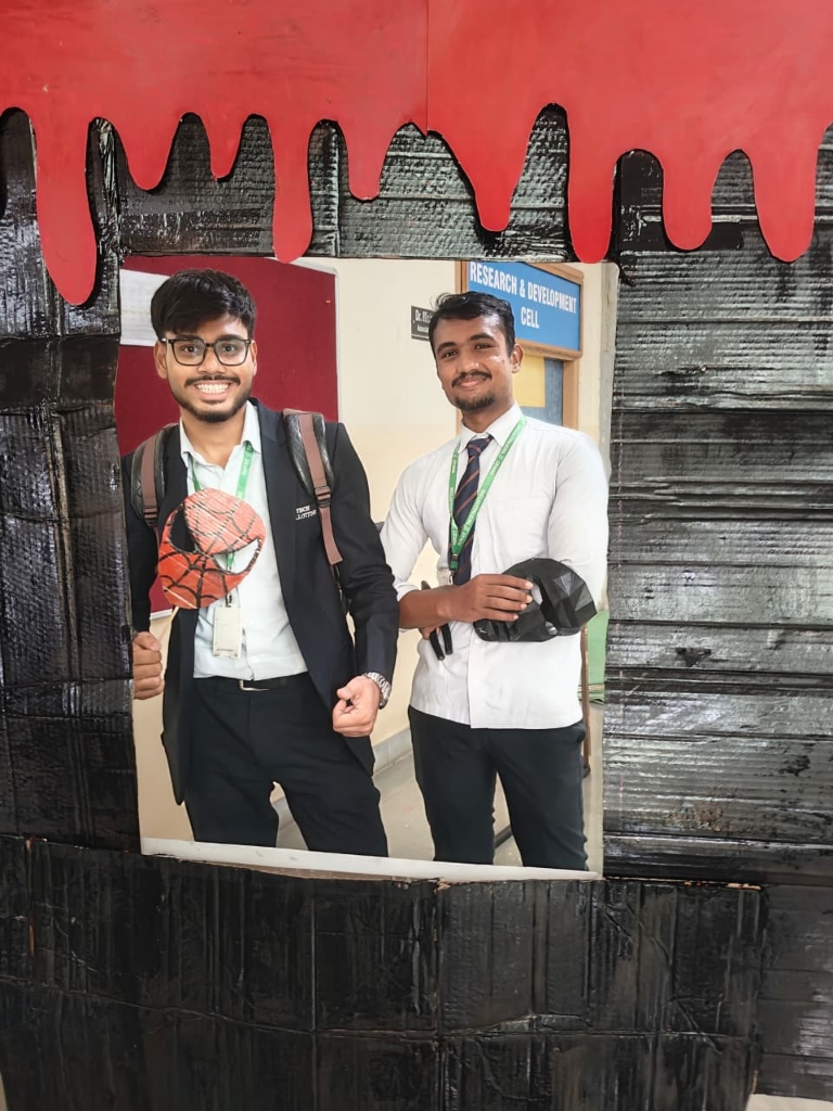 Vaibhav Ghode (Thekedar) and Kshitij Adakane (Tech Head)